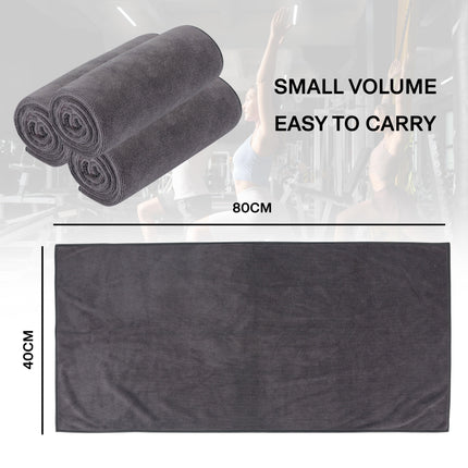 Gymeek Microfiber Gym Towel Set of 3.