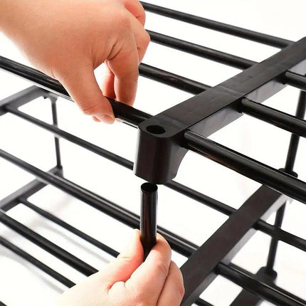 Hivvago 6 Tiers Shoe Rack Storage Organizer Shelf Adjustable Space Saver.