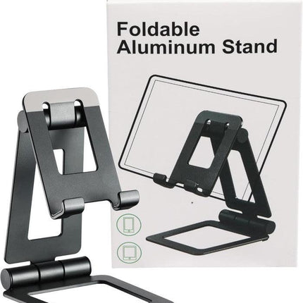 Urbanoki Portable Phone Tablet Stand Dual Folding Desk Travel Cradle Dock.