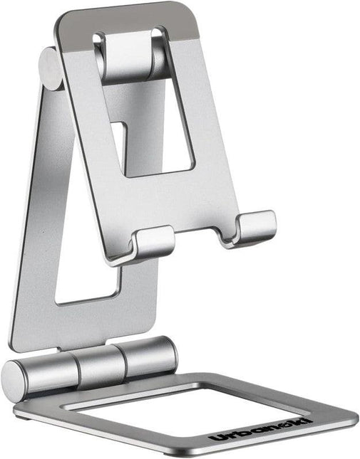 Urbanoki Portable Phone Tablet Stand Dual Folding Desk Travel Cradle Dock.