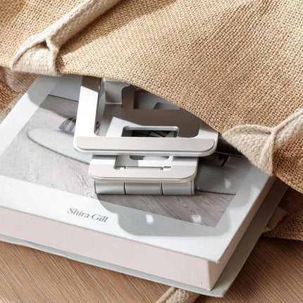 Urbanoki Portable Phone Tablet Stand Dual Folding Desk Travel Cradle Dock.
