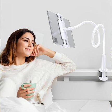 Urbanoki Gooseneck Phone Holder Flexible Clamp Mount for Bed Desk.