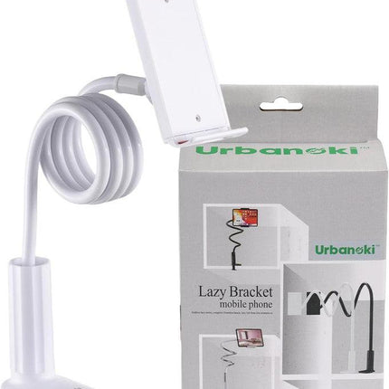 Urbanoki Gooseneck Phone Holder Flexible Clamp Mount for Bed Desk.