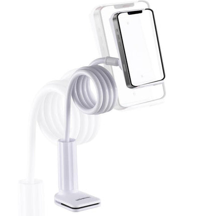 Urbanoki Gooseneck Phone Holder Flexible Clamp Mount for Bed Desk.