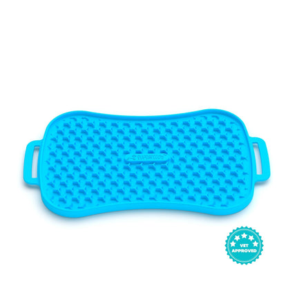 Marley Slowappy Reversible Lick Mat - Blue Lick Mat.