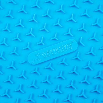 Marley Slowappy Reversible Lick Mat - Blue Lick Mat.