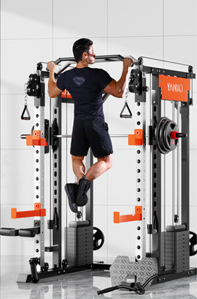 SmartFit M1 Max 130kg Pin Loaded Multi Functional Training Smith Machine Home Gym Power Rack Machine.