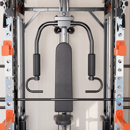 130kgs pin loaded SmartFit M1 Ultra Leg Press and Chest Fly Multi Functional Training Smith Machine Home Gym.