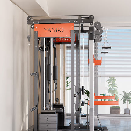 130kgs pin loaded SmartFit M1 Ultra Leg Press and Chest Fly Multi Functional Training Smith Machine Home Gym.
