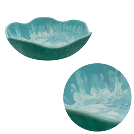 Allegra Bowl Large - Blue/Green.