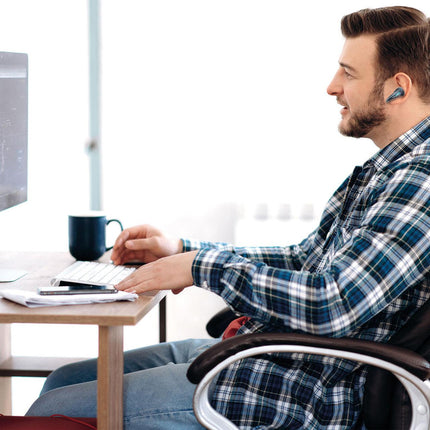 Laser Wireless Gaming ANC Earphones Black.