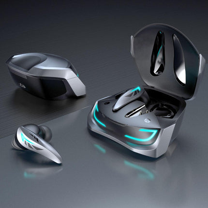Laser Wireless Gaming ANC Earphones Black.