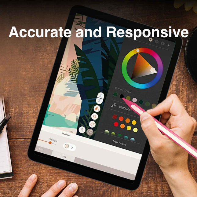 Laser Active Stylus Pen for iPad - Pink.