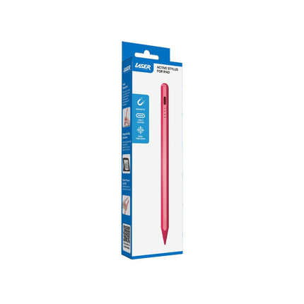 Laser Active Stylus Pen for iPad - Pink.