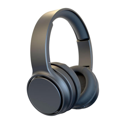 Laser Foldable Bluetooth Headphones with Mic Black.