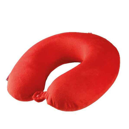 Laser Memory Foam Neck Pillow Red.