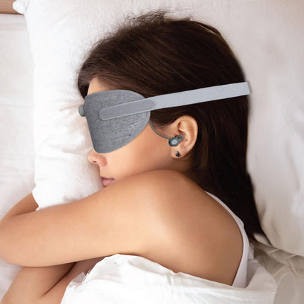 Laser Smart Sleeping Mask Earphone Grey.