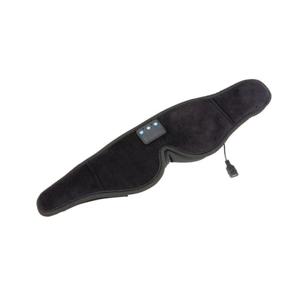 Laser Sleep Mask Bluetooth Headphones Black.