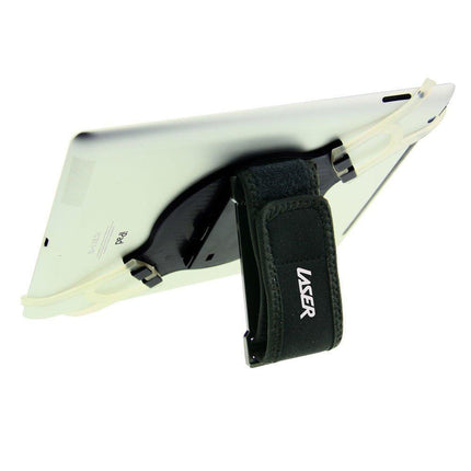 Laser Tablet Holder with 360 Degree Swivel - Black.