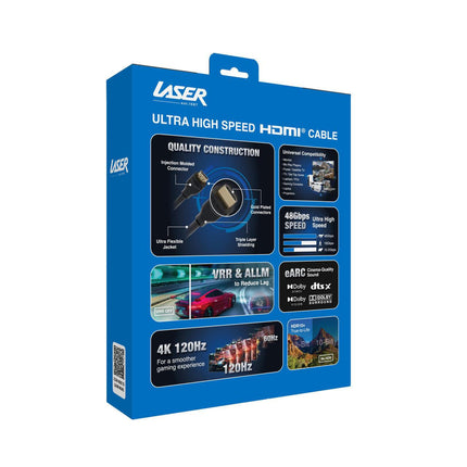 Laser Ultra High Speed HDMI Cable 8K 5M.
