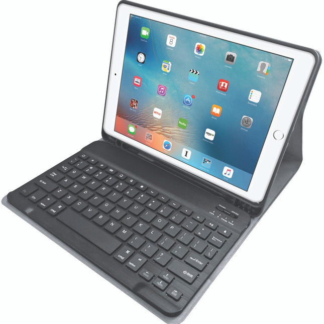 Laser Keyboard Case for iPad 10.2" - Black.