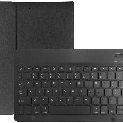 Laser Keyboard Case for iPad 10.2" - Black.