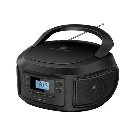 Laser Bluetooth CD/MP3 Boombox - Portable FM Radio Player.