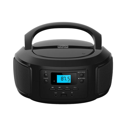 Laser Bluetooth CD/MP3 Boombox - Portable FM Radio Player.