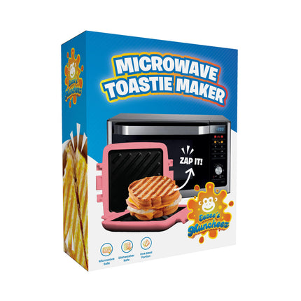 Laser Microwave Toastie Maker Flamingo Pink.