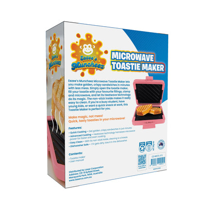 Laser Microwave Toastie Maker Flamingo Pink.