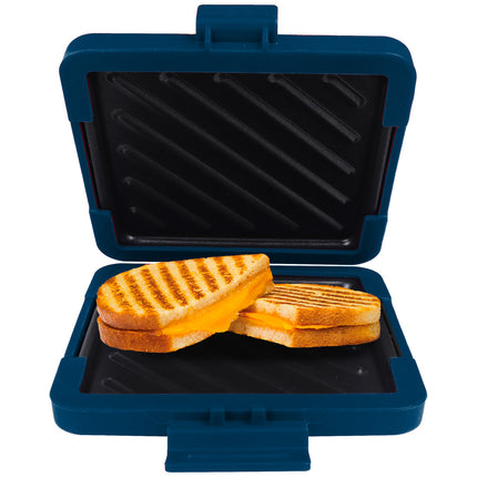 Laser Heatwave Tech Microwave Toastie Maker Blue.