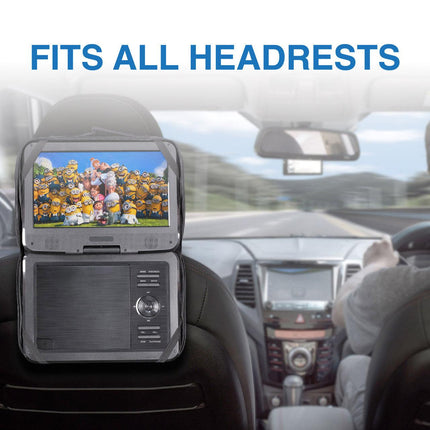 Laser 10” Portable DVD Player with Anti-Skip Technology.