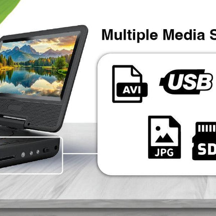 Laser Portable DVD Player 7 inch.