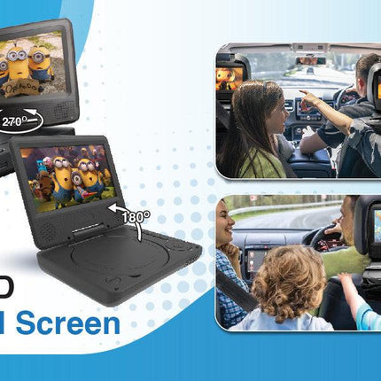 Laser Portable DVD Player 7 inch.