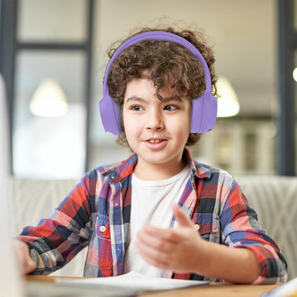 Laser Volume Limited ANC Kids Headphones Lilac.