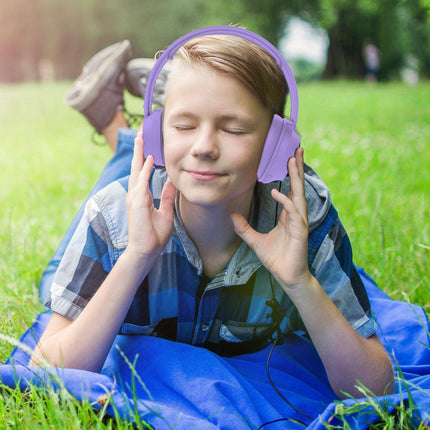 Laser Volume Limited ANC Kids Headphones Lilac.