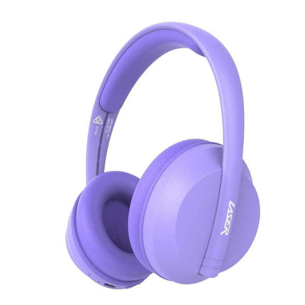 Laser Volume Limited ANC Kids Headphones Lilac.
