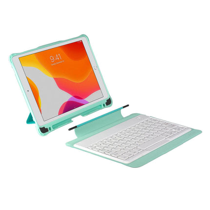 Laser iPad 10.2-inch Wireless Keyboard Case Green.