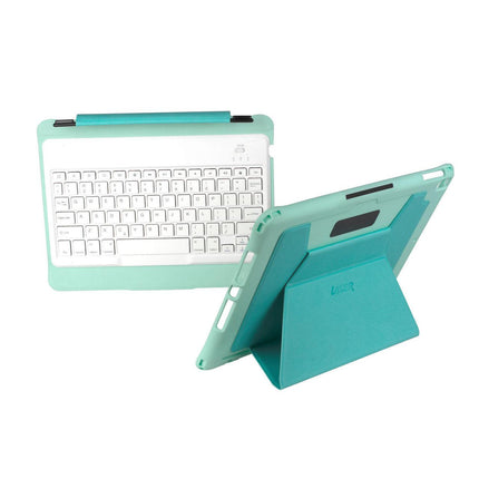 Laser iPad 10.2-inch Wireless Keyboard Case Green.