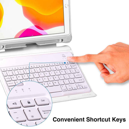 Laser iPad 10.9-inch Wireless Keyboard Case White.