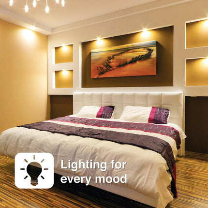 Laser 5W Smart White Bulb E14 - App & Voice Controlled.