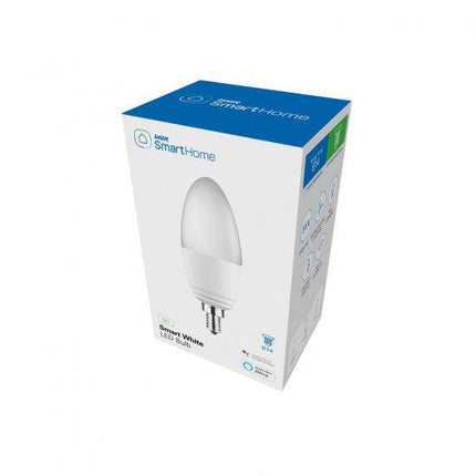 Laser 5W Smart White Bulb E14 - App & Voice Controlled.