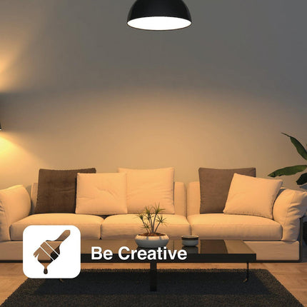 Laser 10W Smart RGB Bulb E27 - App & Voice Control.