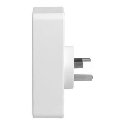 Laser Smart Wi-Fi Plug with Dual USB and Power Monitoring.