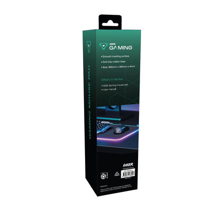 Laser RGB LED Gaming Mouse Pad Extra Large.