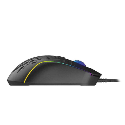 Laser RGB Lightweight Gaming Mouse - Black.