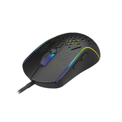 Laser RGB Lightweight Gaming Mouse - Black.