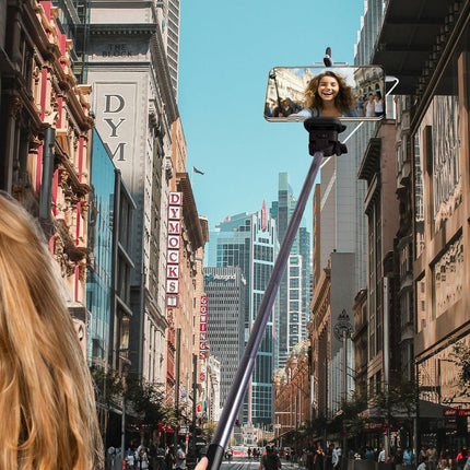 Laser Universal Selfie Pole with Control Cable included.