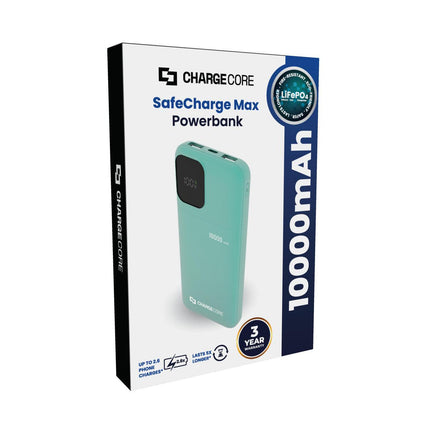 ChargeCore SafeCharge Max 10K - Aquatic Awe.