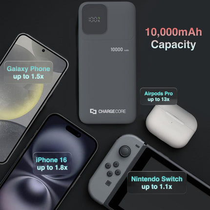 ChargeCore SafeCharge Max 10K - Black.